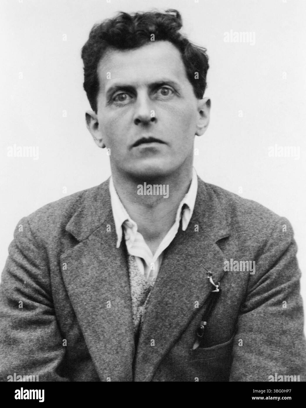 LUDWIG WITTGENSTEIN (1889-1951) philosophe autrichien en 1929 Banque D'Images