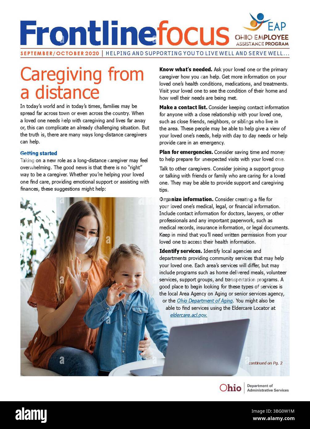 Frontline Focus est une publication bimensuelle qui a commencé en 2012 et s'est poursuivie jusqu'en 2018. Il a été produit pour soutenir les personnes qui travaillent en première ligne, en leur offrant des ressources et de l'information pour les aider à bien vivre et à s'acquitter efficacement de leurs fonctions. Banque D'Images