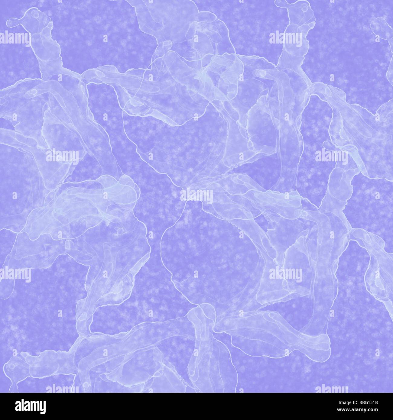 Fond violet fluide abstrait avec des éclaboussures d'argent, des paillettes et des taches Banque D'Images Fond violet fluide abstrait avec des éclaboussures d'argent, des paillettes et des taches Banque D'Images