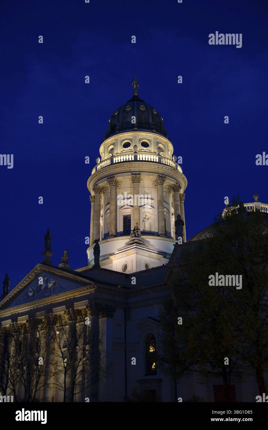 Dôme allemand à Berlin, Allemagne, Europe Banque D'Images