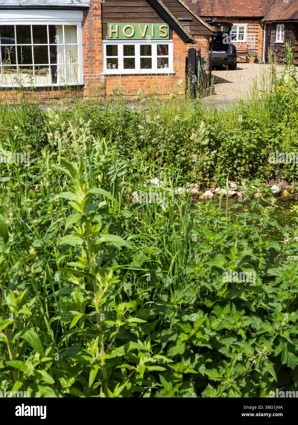 The Old Bakery, Hambleden, Buckinghamshire, Angleterre, Royaume-Uni, GB. Banque D'Images