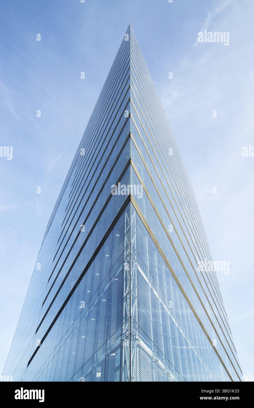 Porte de ville à Duesseldorf, Rhénanie du Nord-Westphalie, Allemagne, Europe Banque D'Images