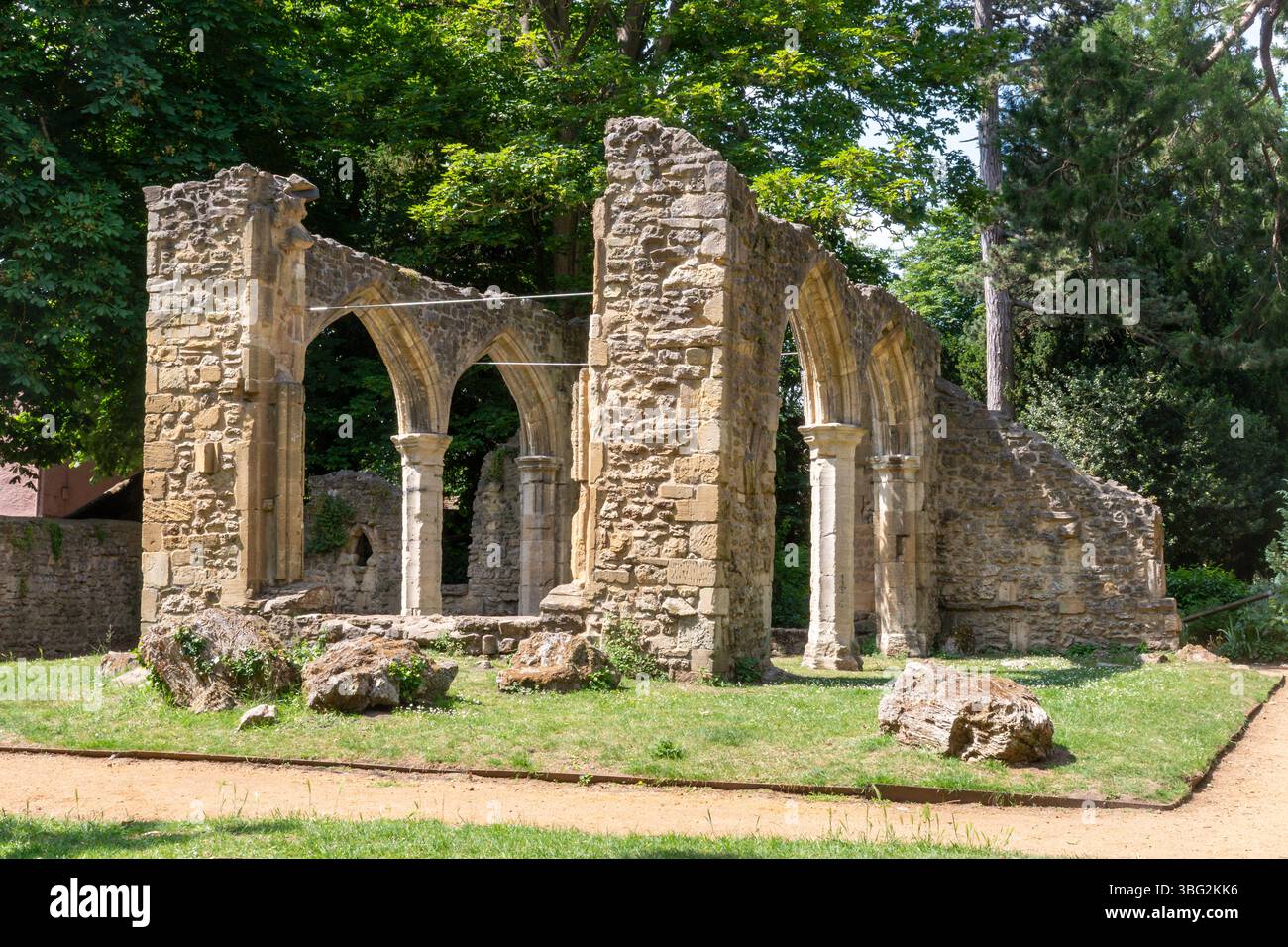 Trendell's Folly in Abbey Gardens, Abingdon, Oxfordshire, Angleterre, Royaume-Uni Banque D'Images