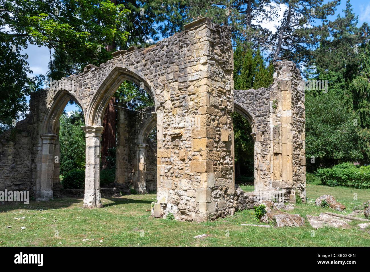 Trendell's Folly in Abbey Gardens, Abingdon, Oxfordshire, Angleterre, Royaume-Uni Banque D'Images