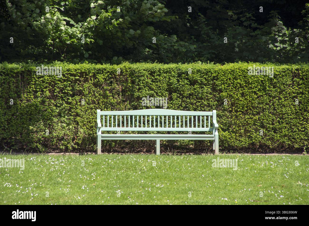 Palais Benrath, Duesseldorf, Allemagne, Europe Banque D'Images