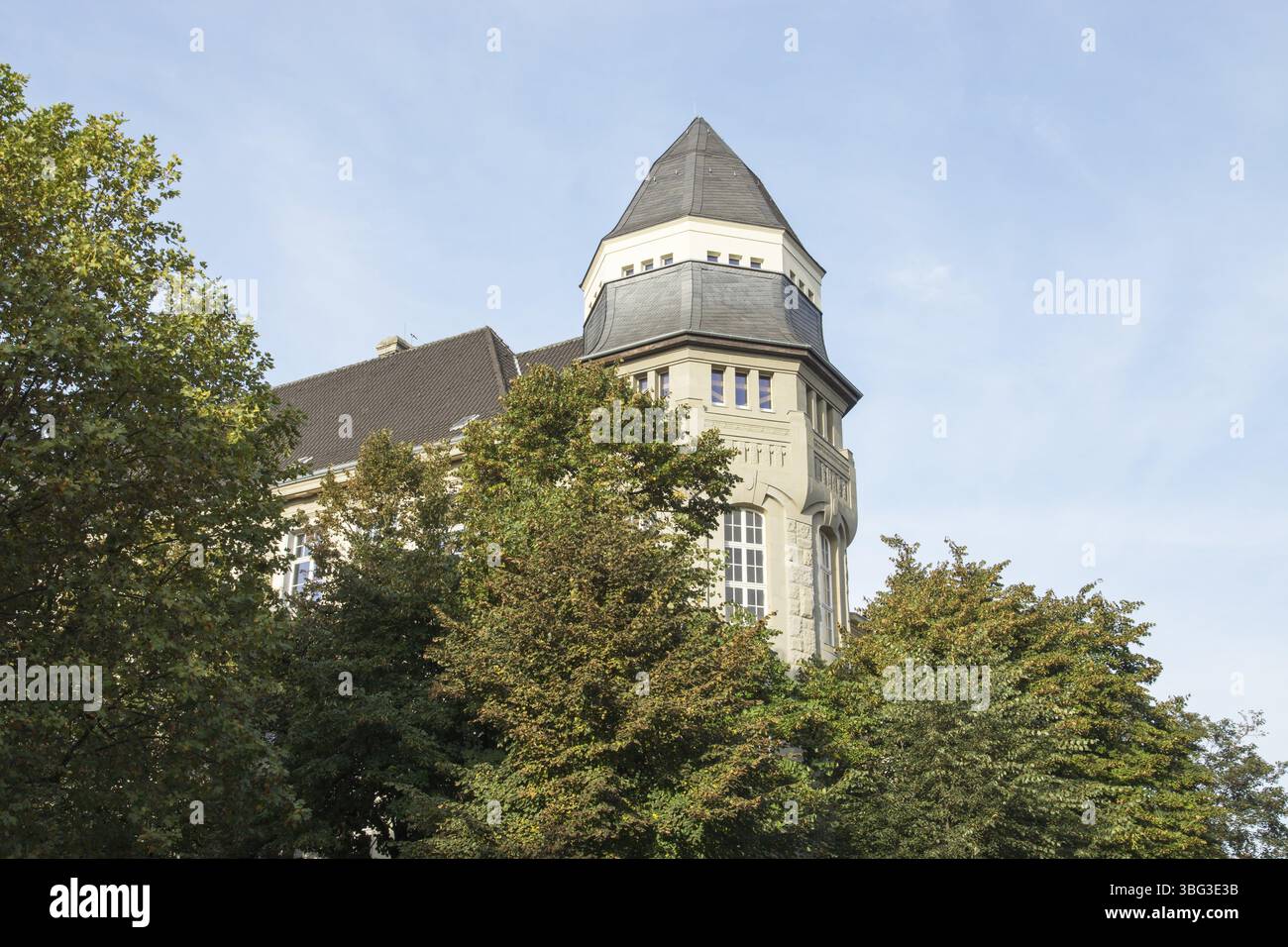 Leo-Statz-Berufskolleg, Duesseldorf, Rhénanie du Nord-Westphalie, Allemagne, Europe Banque D'Images