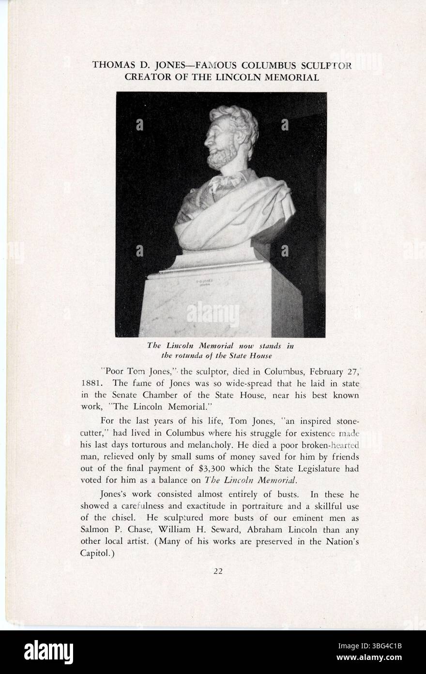 Cette brochure publiée en 1952 par la Franklin County Historical Society détaille cinquante événements marquants de l'histoire du comté de Franklin, mettant en valeur les moments et les changements les plus significatifs de la région. Banque D'Images