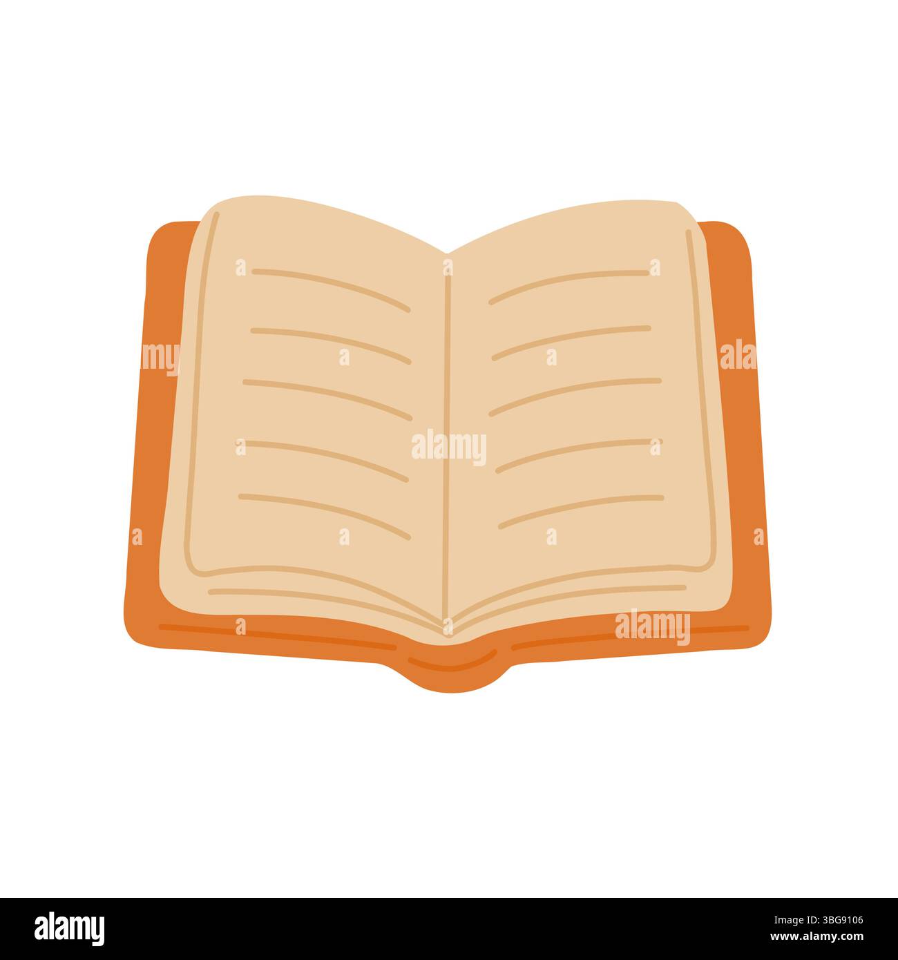 Illustration vectorielle à livre ouvert, parfaite pour les thèmes éducatifs et littéraires. Idéal pour les projets de conception, les supports d'apprentissage en ligne et les bibliothèques numériques Illustration de Vecteur