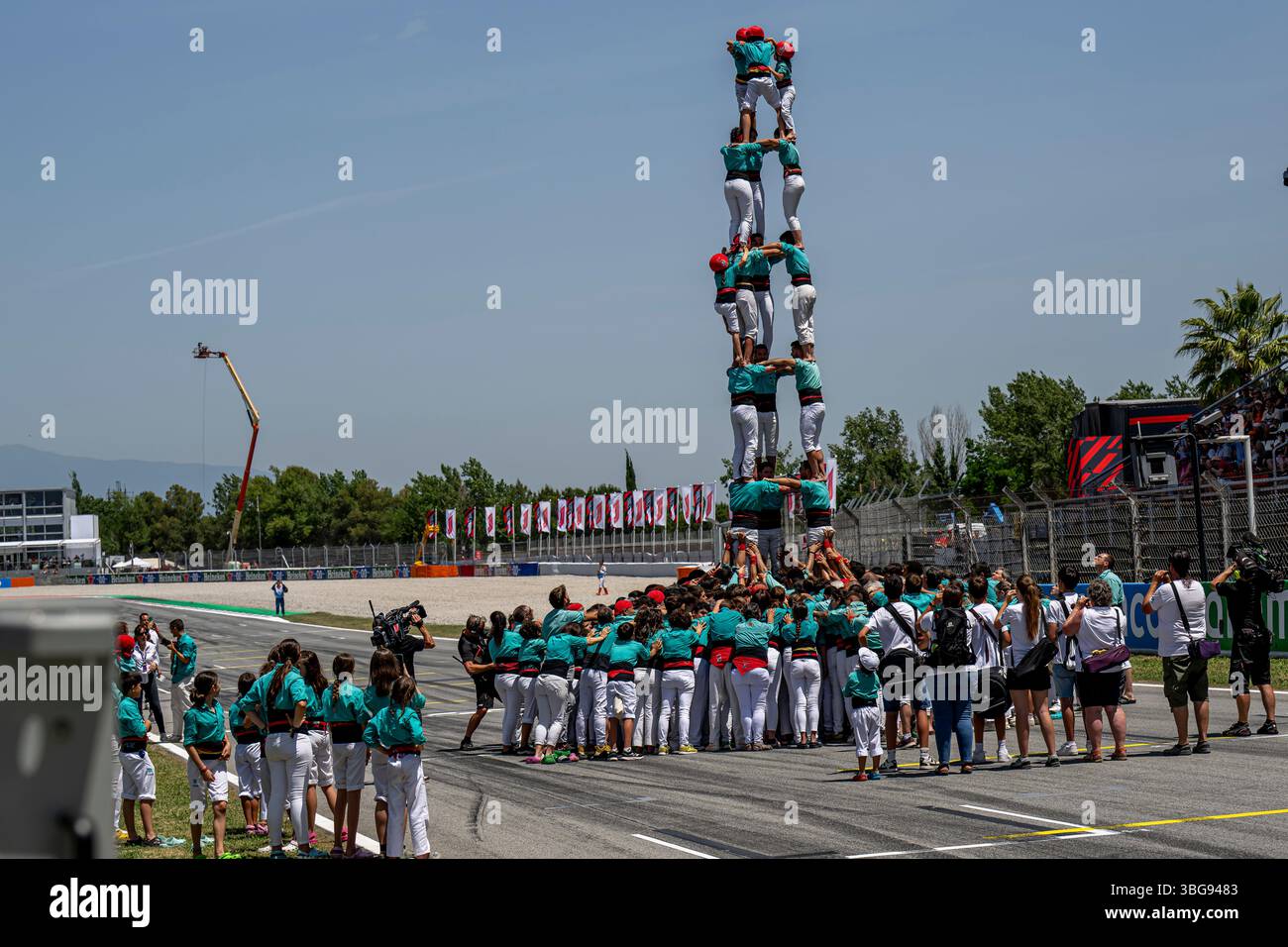 Montmelo, Espagne, 01 juin 2025, Grand Prix d'Espagne, du circuit de Barcelona-Catalunya concourt pour l'Espagne. La journée du Grand Prix d'Espagne 2025, qui se déroule à Montmelo, en Espagne. Crédit : Michael Potts/Alamy Live News Banque D'Images