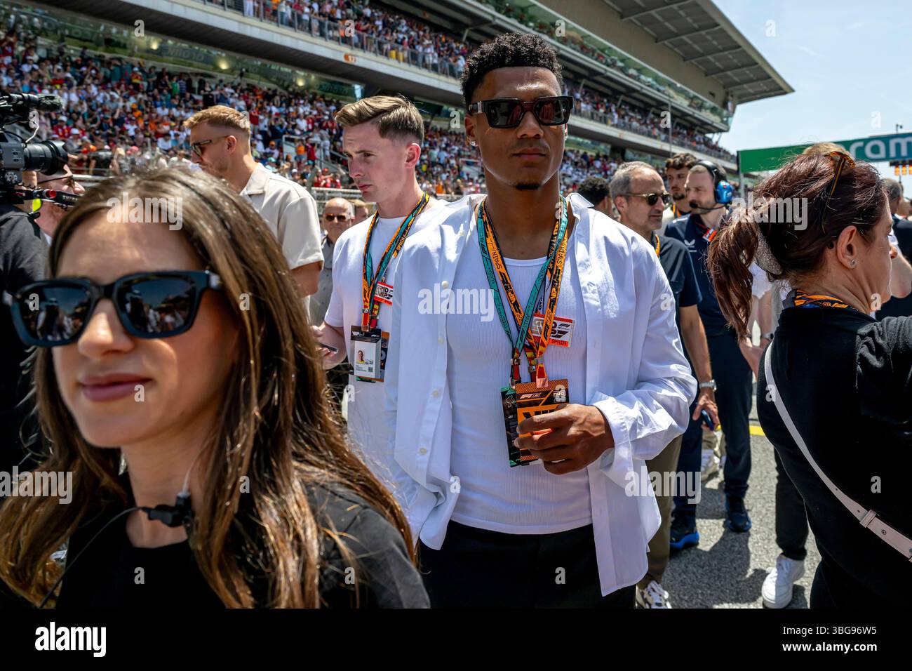 Montmelo, Espagne, 01 juin 2025, Grand Prix d'Espagne, du circuit de Barcelona-Catalunya concourt pour l'Espagne. La journée du Grand Prix d'Espagne 2025, qui se déroule à Montmelo, en Espagne. Crédit : Michael Potts/Alamy Live News Banque D'Images