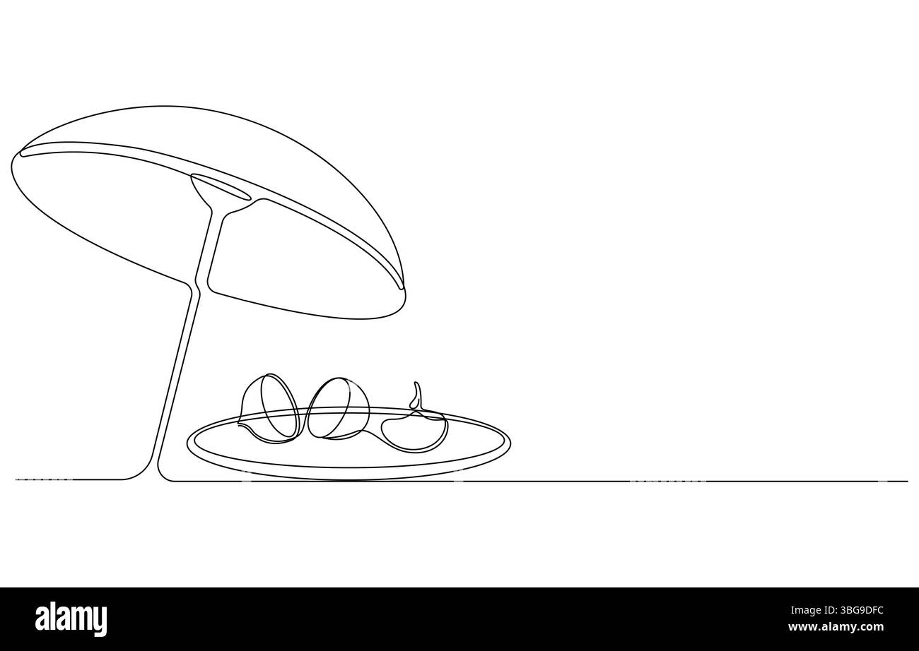 Célébration du festival Onam Une représentation artistique de la danse et de la culture, dessin simple ligne de pot, bananes et œufs, décoration de cloche du festival Happy Onam Illustration de Vecteur