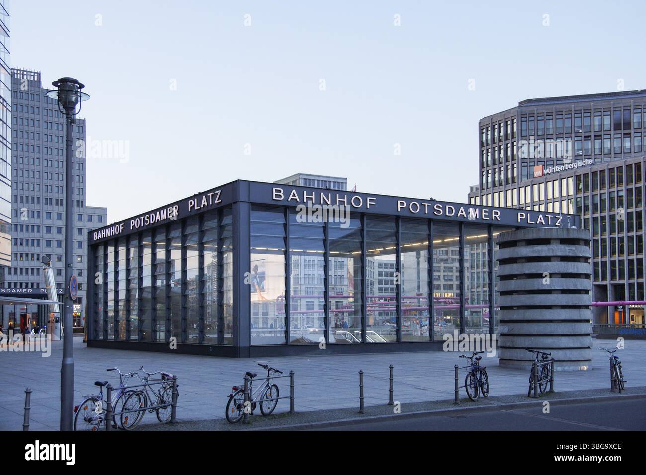 Gare Potsdamer place à Berlin, Allemagne, Europe Banque D'Images