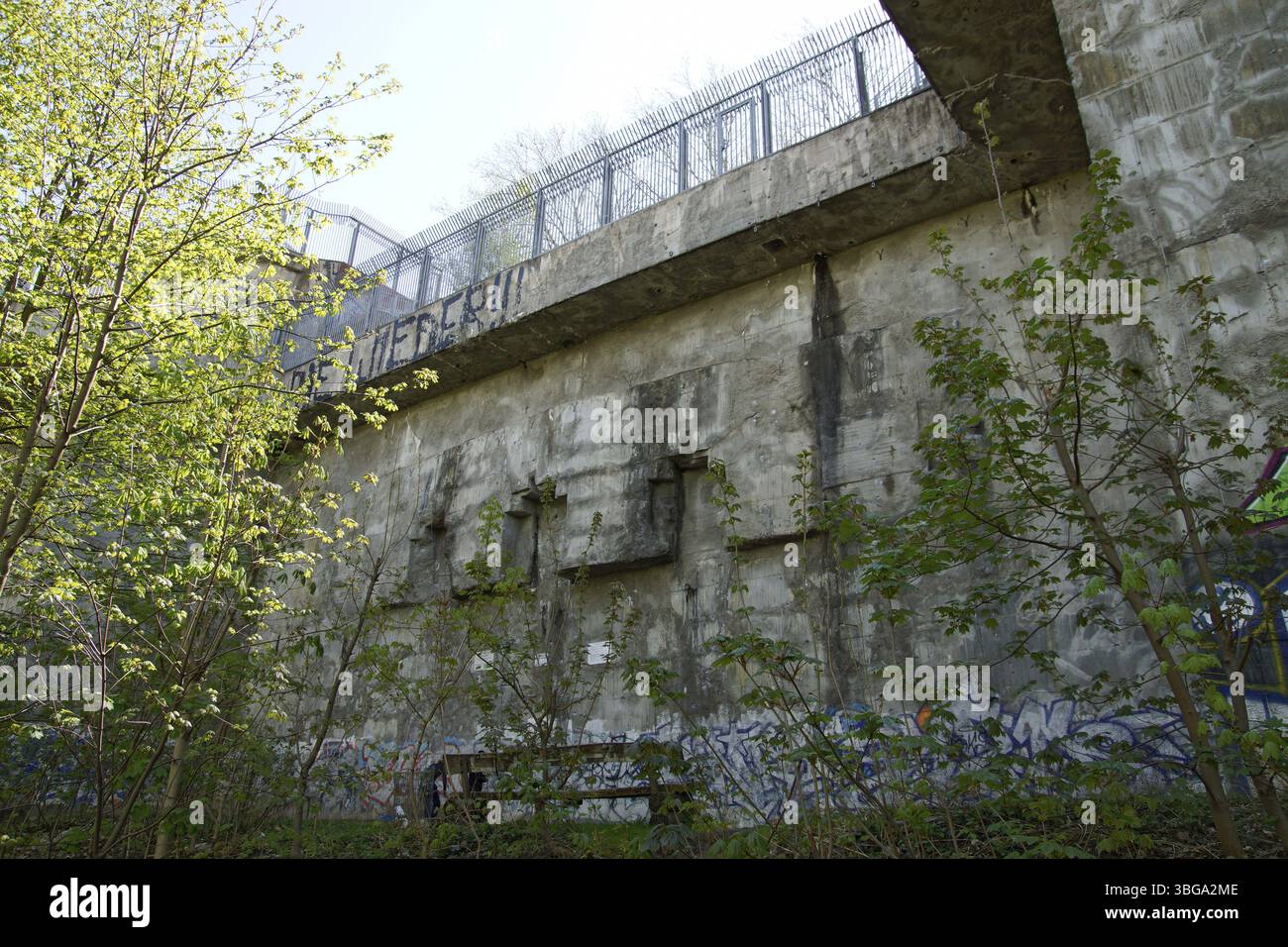 Flaktower Humboldthain à Berlin, Allemagne, Europe Banque D'Images