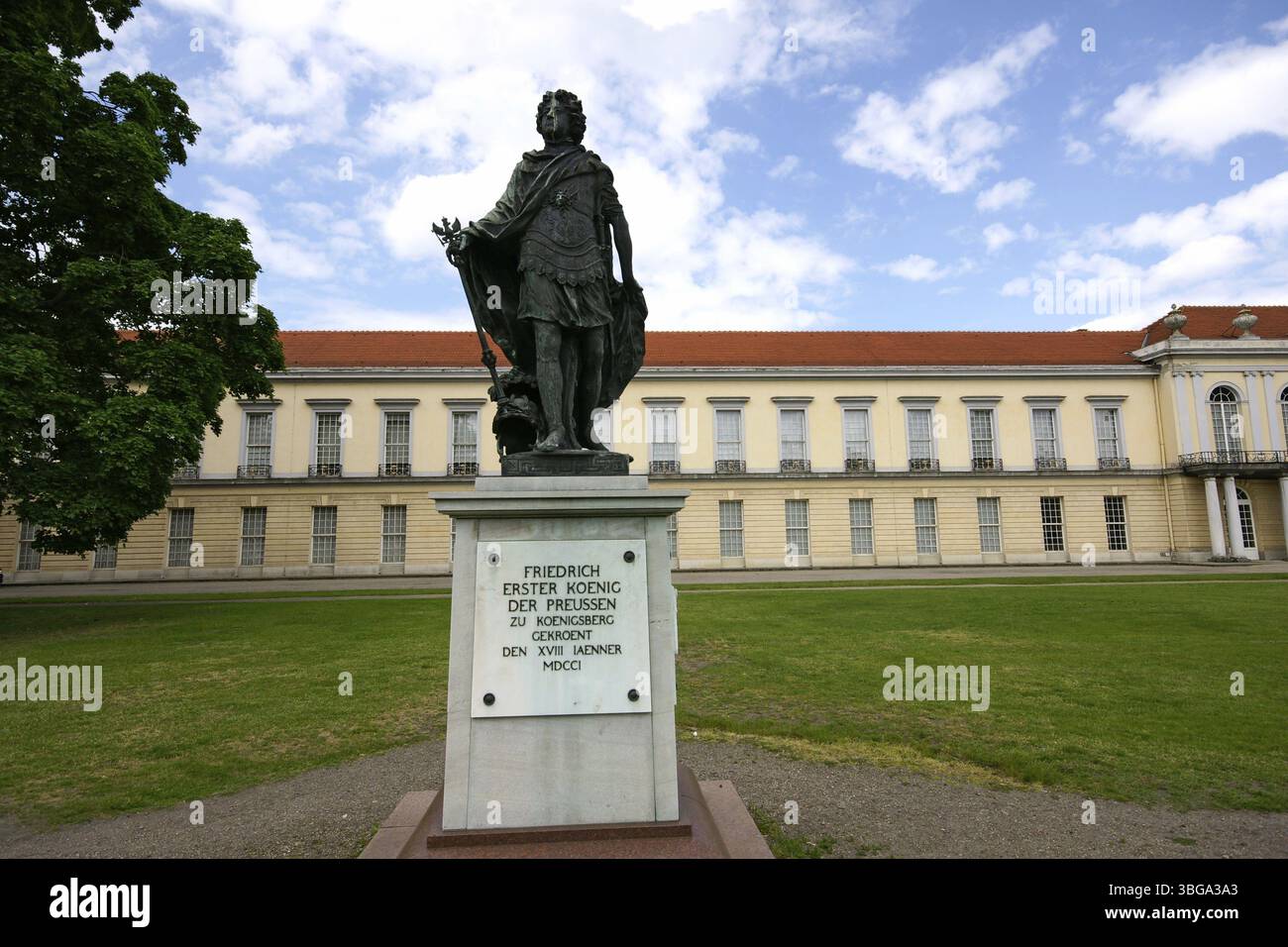 Mémorial du roi Friedrich Ier, Palais de Charlottenburg à Berlin, Allemagne, Europe Banque D'Images