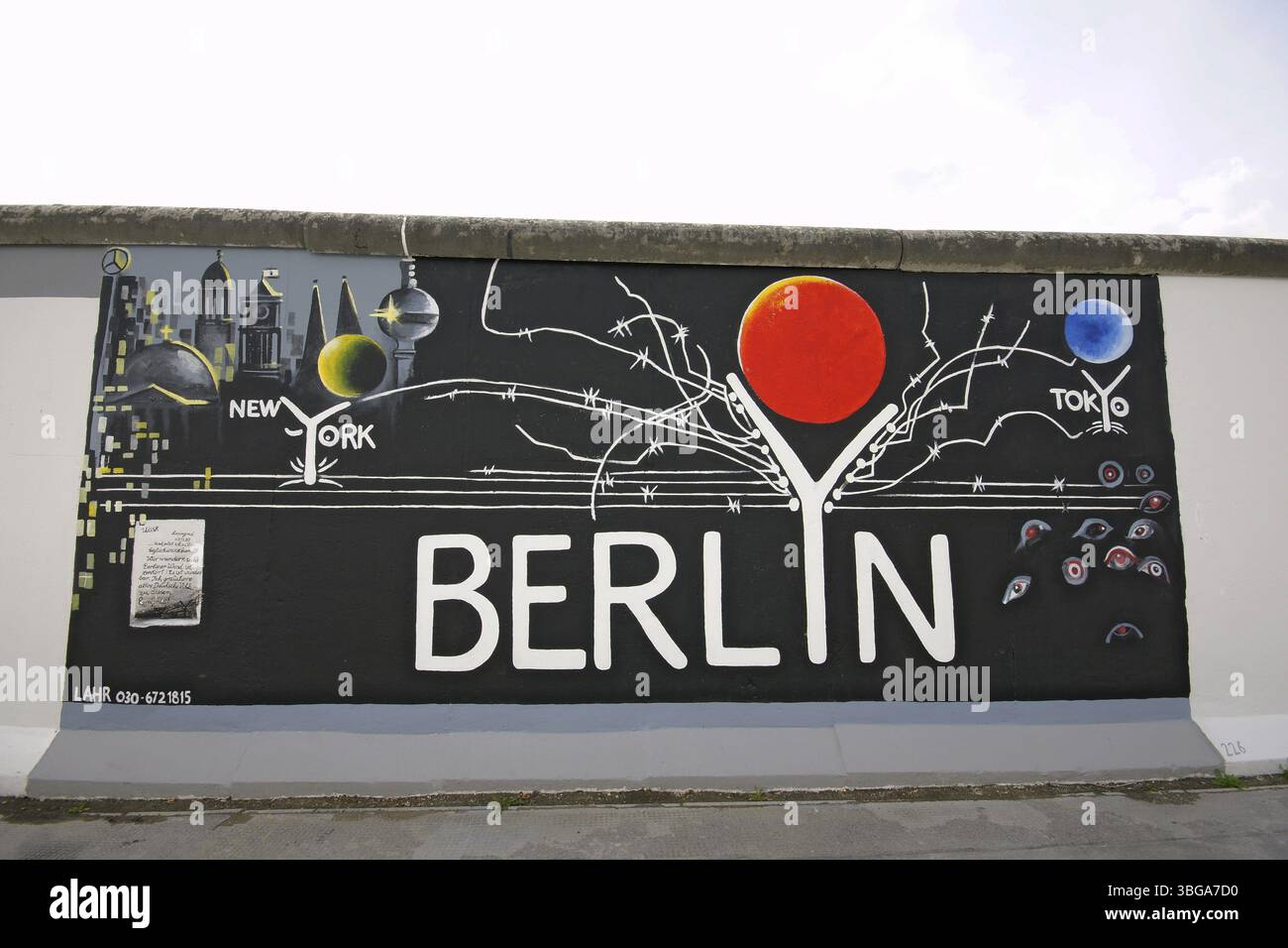 Galerie East-side à Berlin, 2009, Allemagne, Europe Banque D'Images