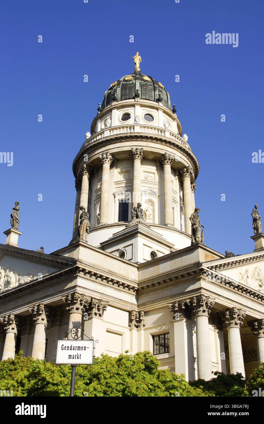 Dôme allemand à Berlin, Allemagne, Europe Banque D'Images