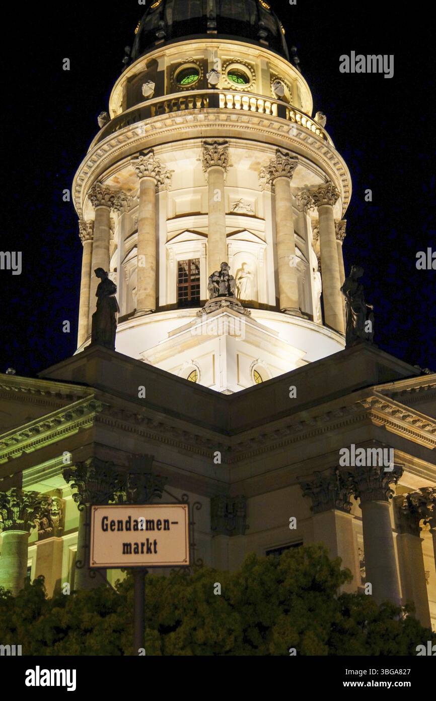 Dôme allemand à Berlin, Allemagne, Europe Banque D'Images