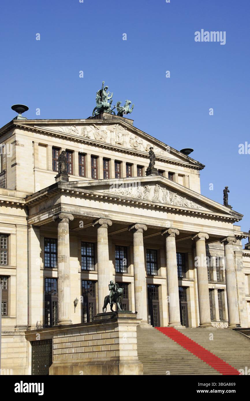 Concerthouse, Gendarmenmarket à Berlin, Allemagne, Europe Banque D'Images