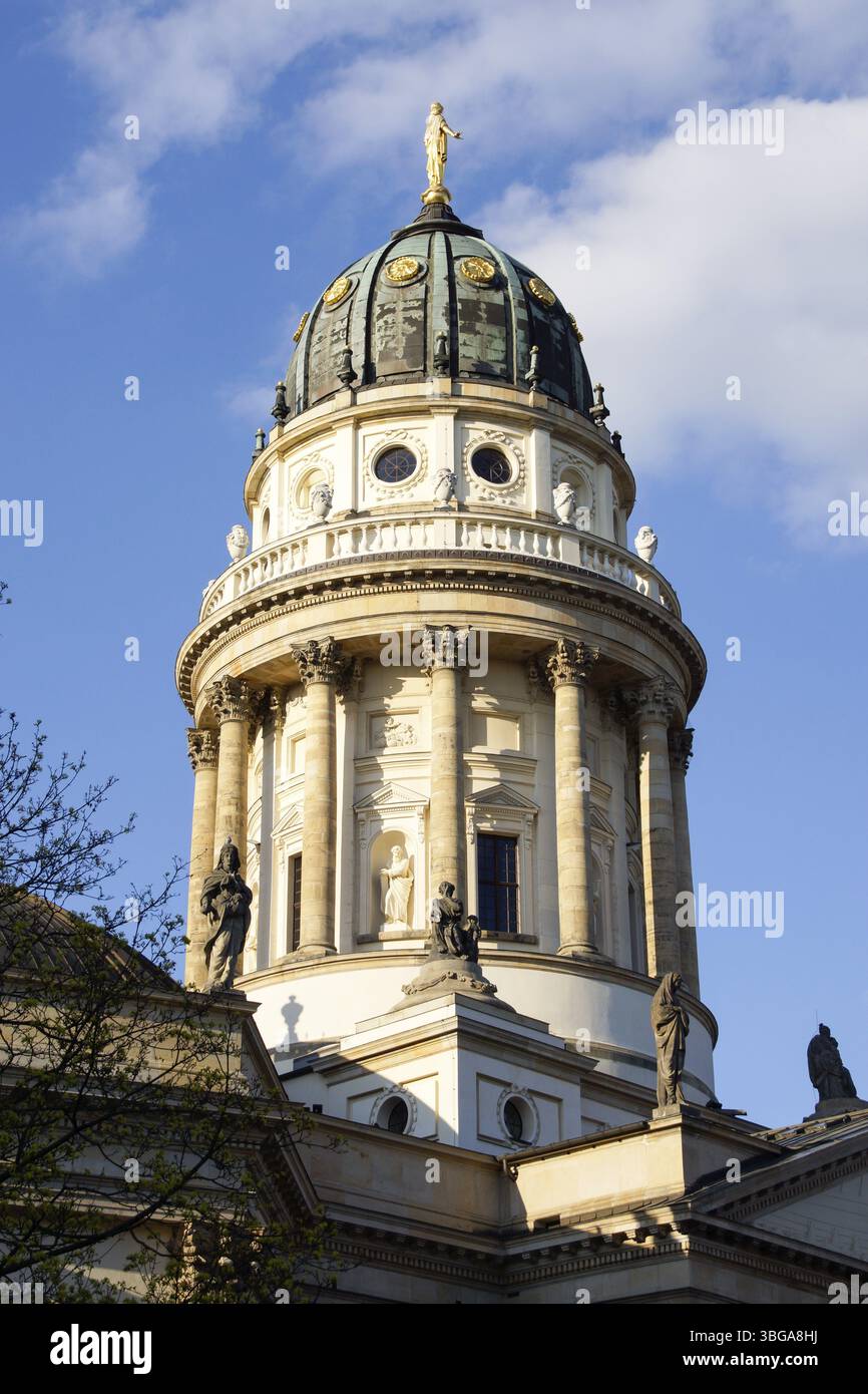 Dôme allemand à Berlin, Allemagne, Europe Banque D'Images