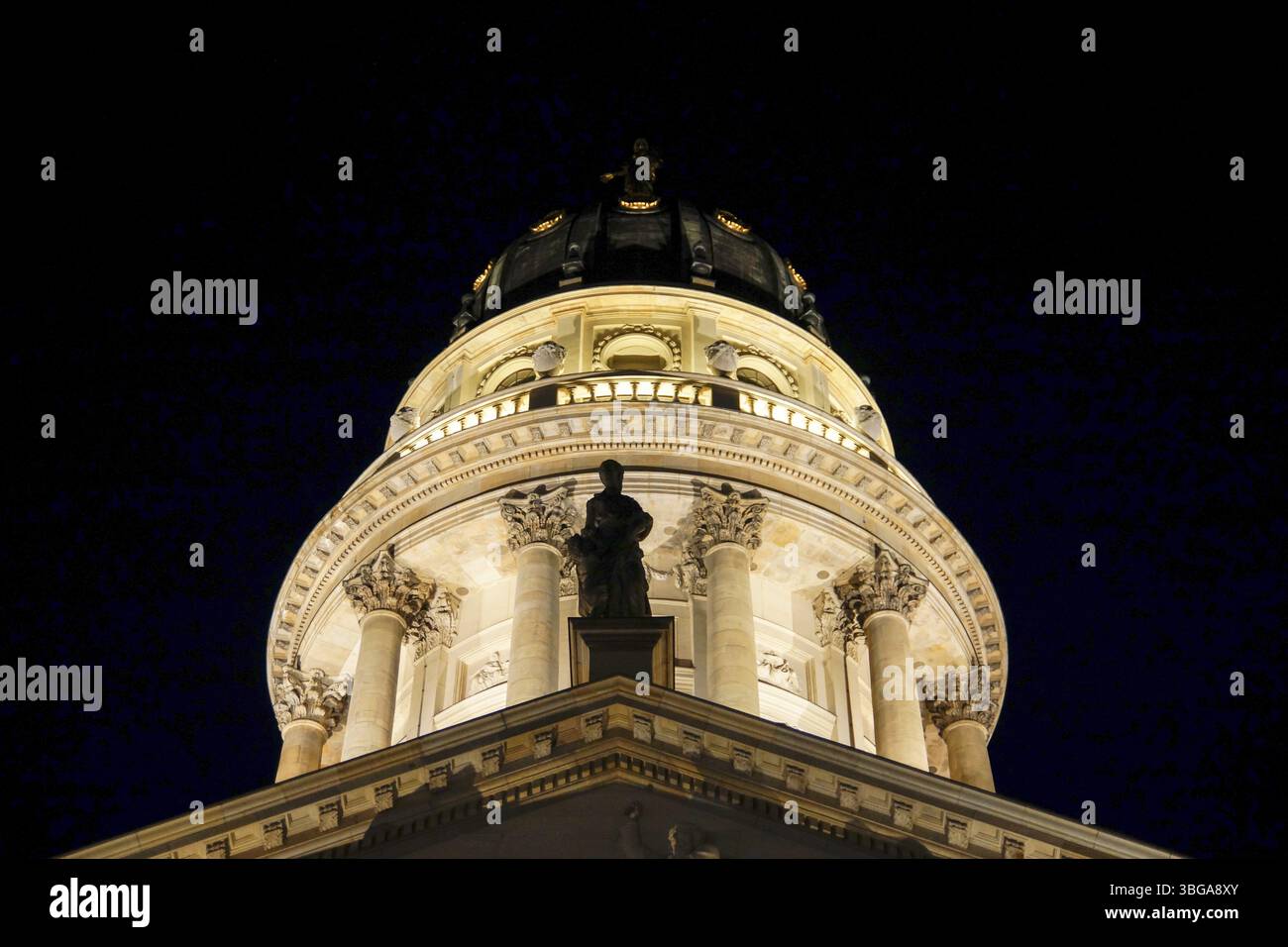 Dôme allemand à Berlin, Allemagne, Europe Banque D'Images