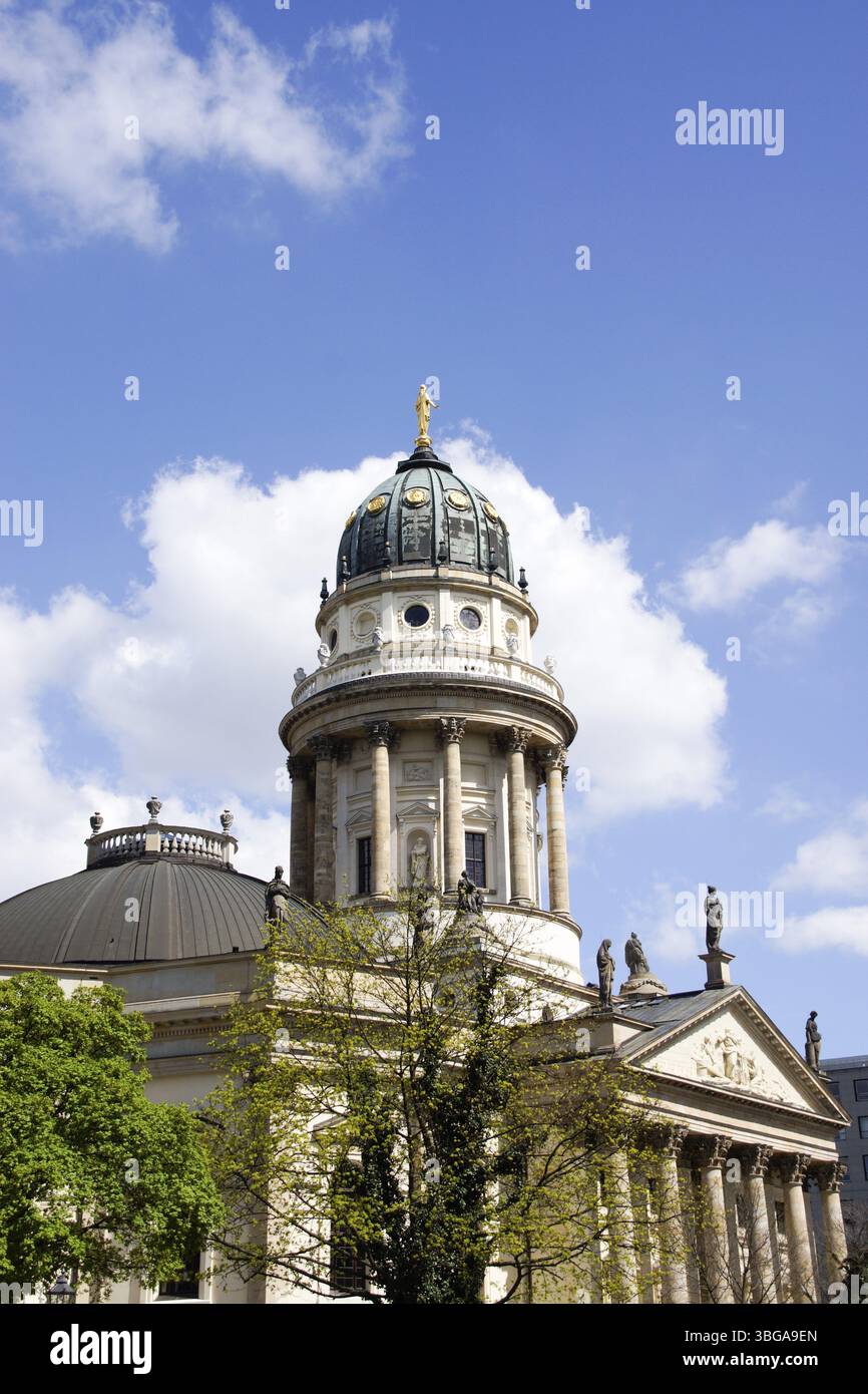 Dôme allemand à Berlin, Allemagne, Europe Banque D'Images