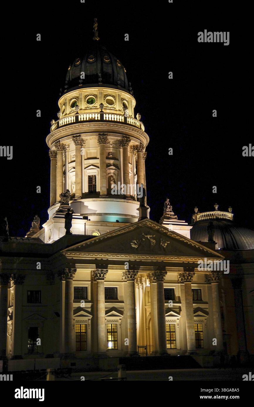 Dôme allemand à Berlin, Allemagne, Europe Banque D'Images