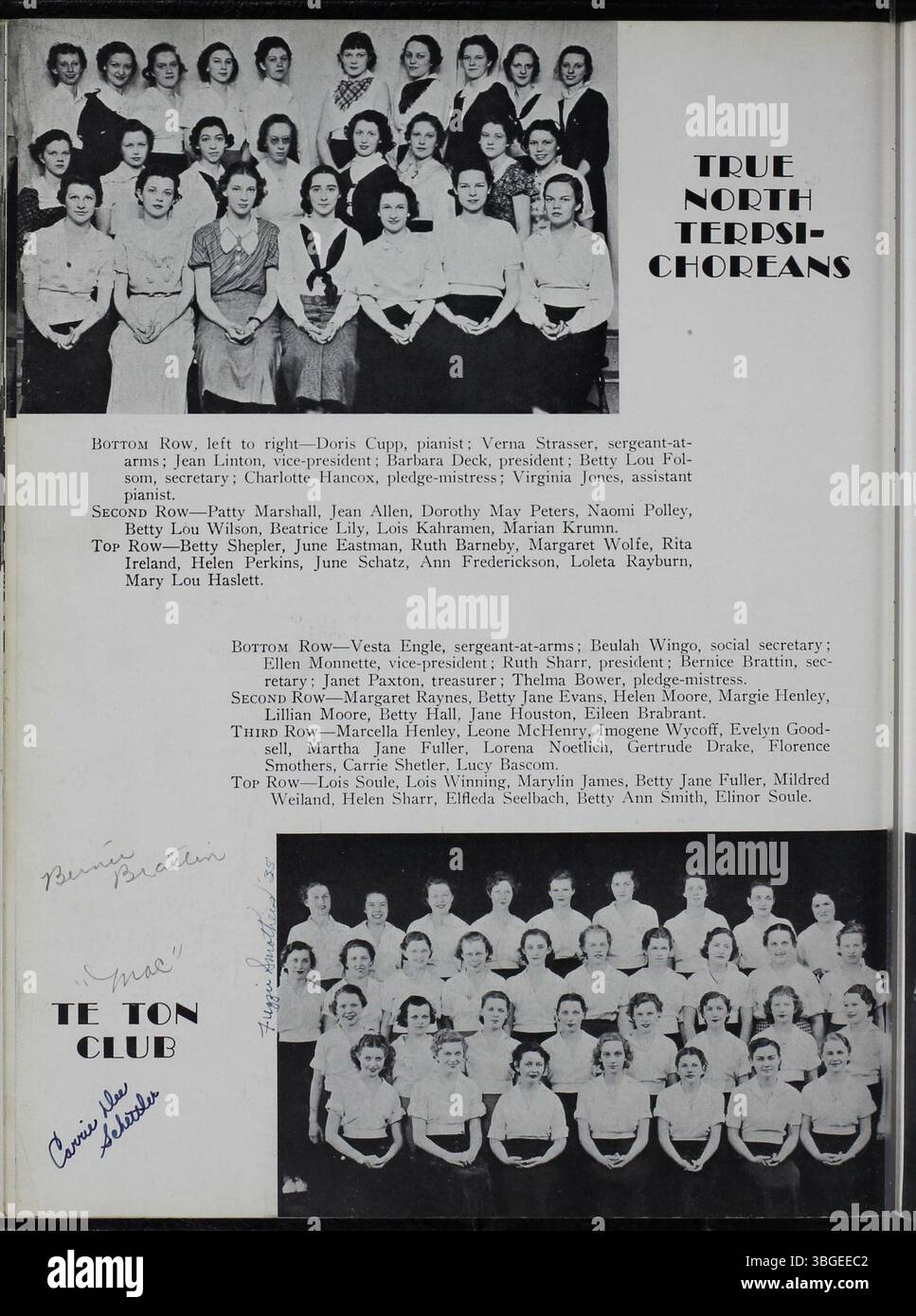 L'édition 1935 du Polaris Memory Book comporte une section consacrée à l'histoire du North High School. Charles D. Everett, directeur à partir de 1893, a dirigé l'école pendant plus de 35 ans. L'école était à l'origine logée dans une structure de style néo-roman conçue par Frank L. Packard. L'école déménage à Arcadia Avenue en 1924, rouvrant sous le nom de Columbus International High School en 2012 après sa fermeture en 1979. Banque D'Images
