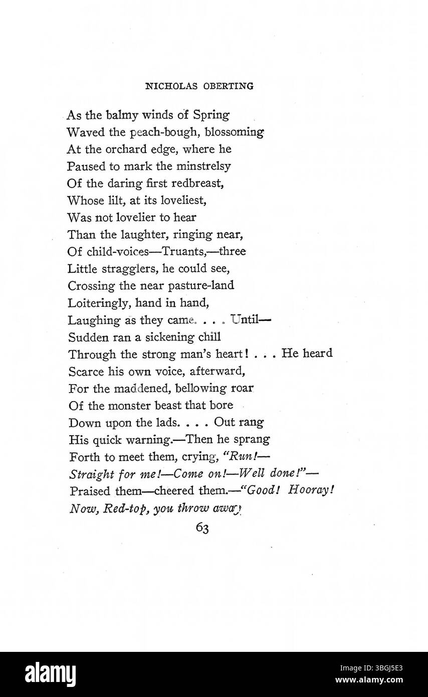 Cette page de la série de documents « Morning », datée de 1907, reflète les expériences quotidiennes et les environnements des matins du début du XXe siècle. Il fait partie d'une collection plus vaste documentant la vie quotidienne et les thèmes culturels. Banque D'Images