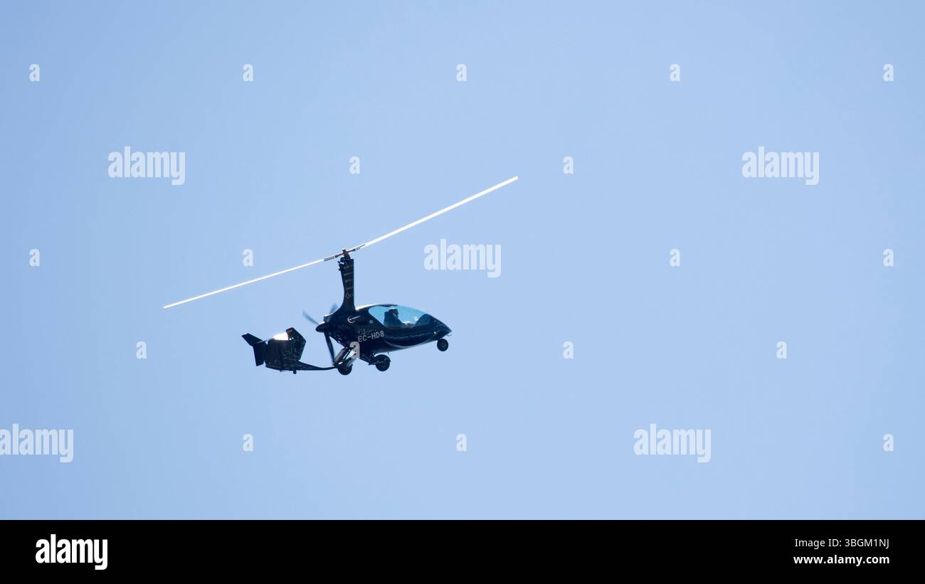 Festival Aereo San Javier, spectacle aérien, voltige, Ela Aviacion, Santiago de la Ribera, Mar Menor, région autonome de Murcie, Espagne, Banque D'Images