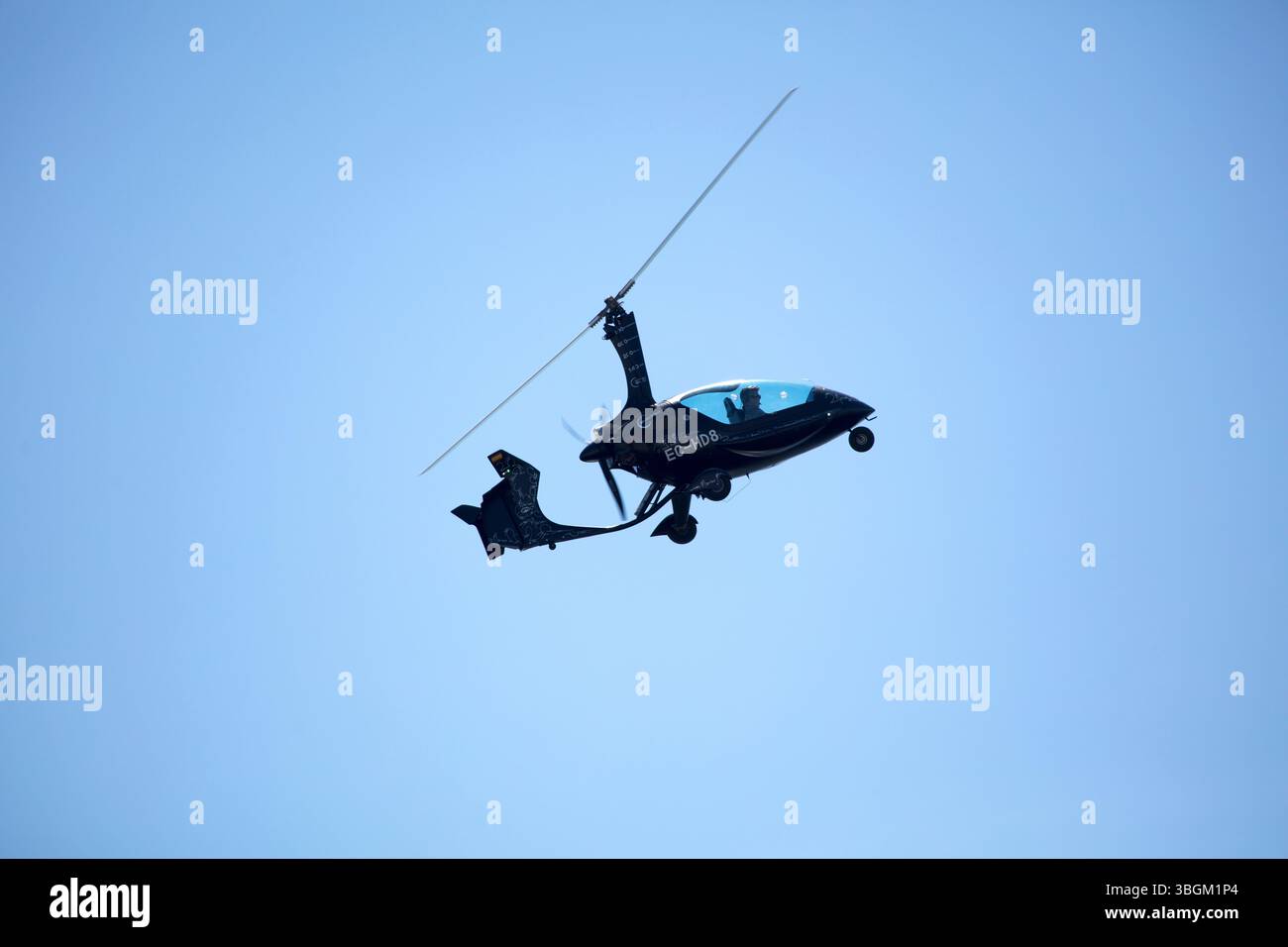 Festival Aereo San Javier, spectacle aérien, voltige, Ela Aviacion, Santiago de la Ribera, Mar Menor, région autonome de Murcie, Espagne, Banque D'Images