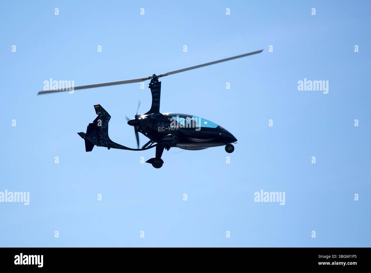 Festival Aereo San Javier, spectacle aérien, voltige, Ela Aviacion, Santiago de la Ribera, Mar Menor, région autonome de Murcie, Espagne, Banque D'Images