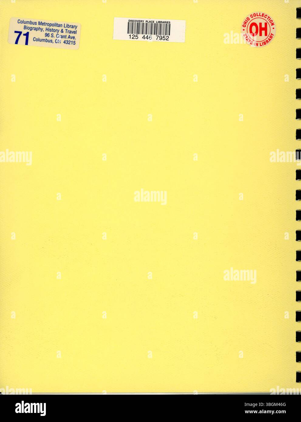 Une étude du centre de l'Ohio de 1984 qui utilise les données des recensements de 1970 et 1980 pour évaluer la taille de la population active, les taux de chômage et la structure démographique. Banque D'Images