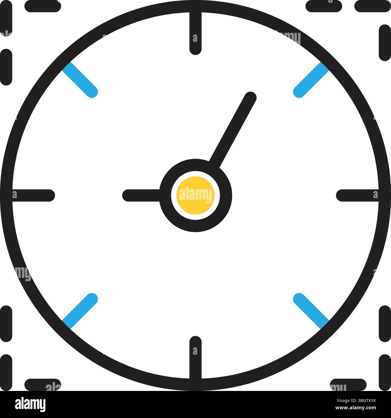 Icône de temps, période Illustration de Vecteur