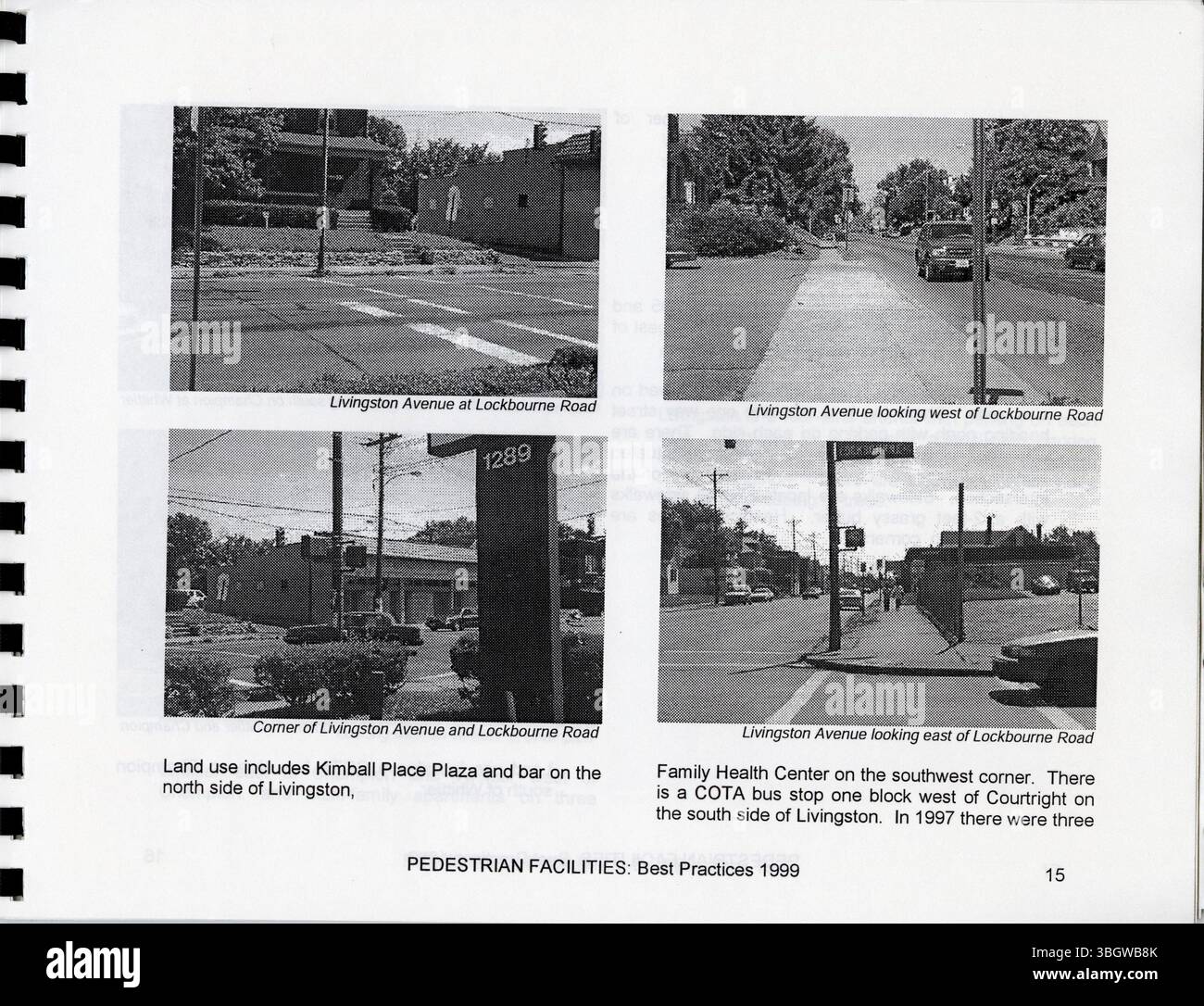 Le guide 1999 installations piétonnes : meilleures pratiques aide les collectivités à élaborer ou à améliorer des programmes pour piétons en utilisant des stratégies éprouvées pour améliorer la sécurité, l'accessibilité et la qualité des infrastructures à l'échelle nationale. Banque D'Images