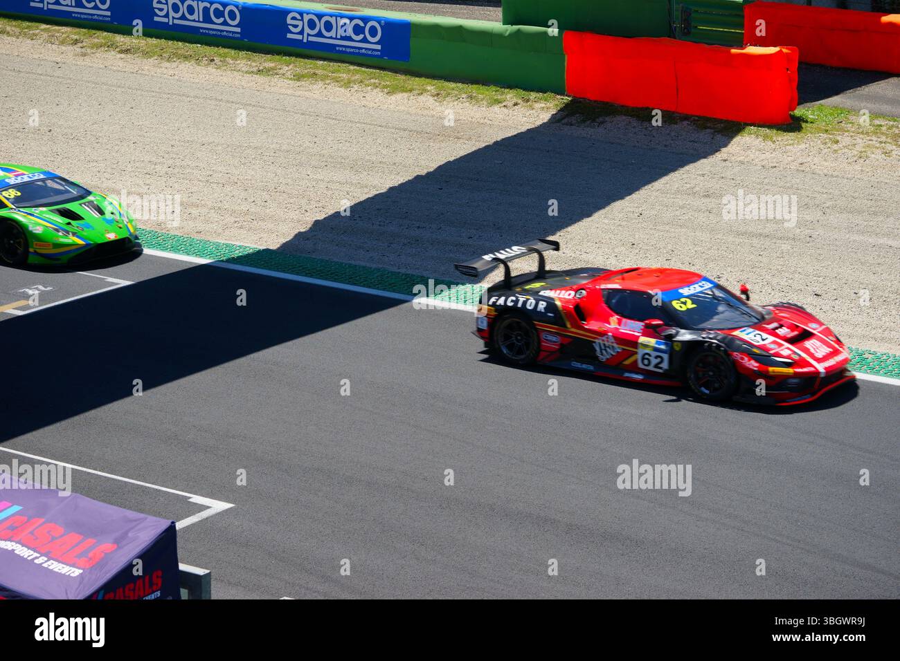 2025 - Vallelunga ACI Racing Weekend 1 GT CUP Banque D'Images