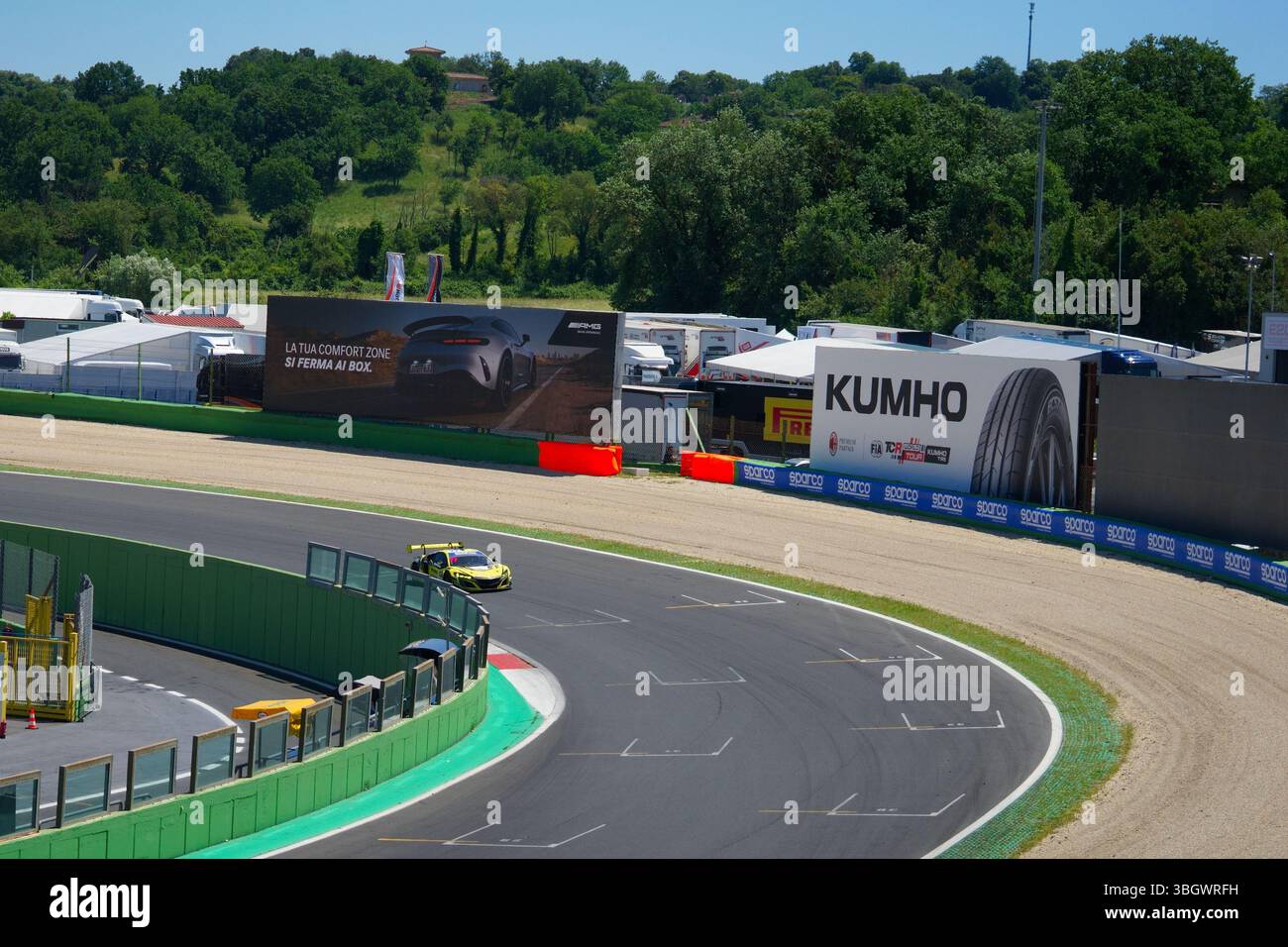 2025 - Vallelunga ACI Racing Weekend 1 GT CUP Banque D'Images