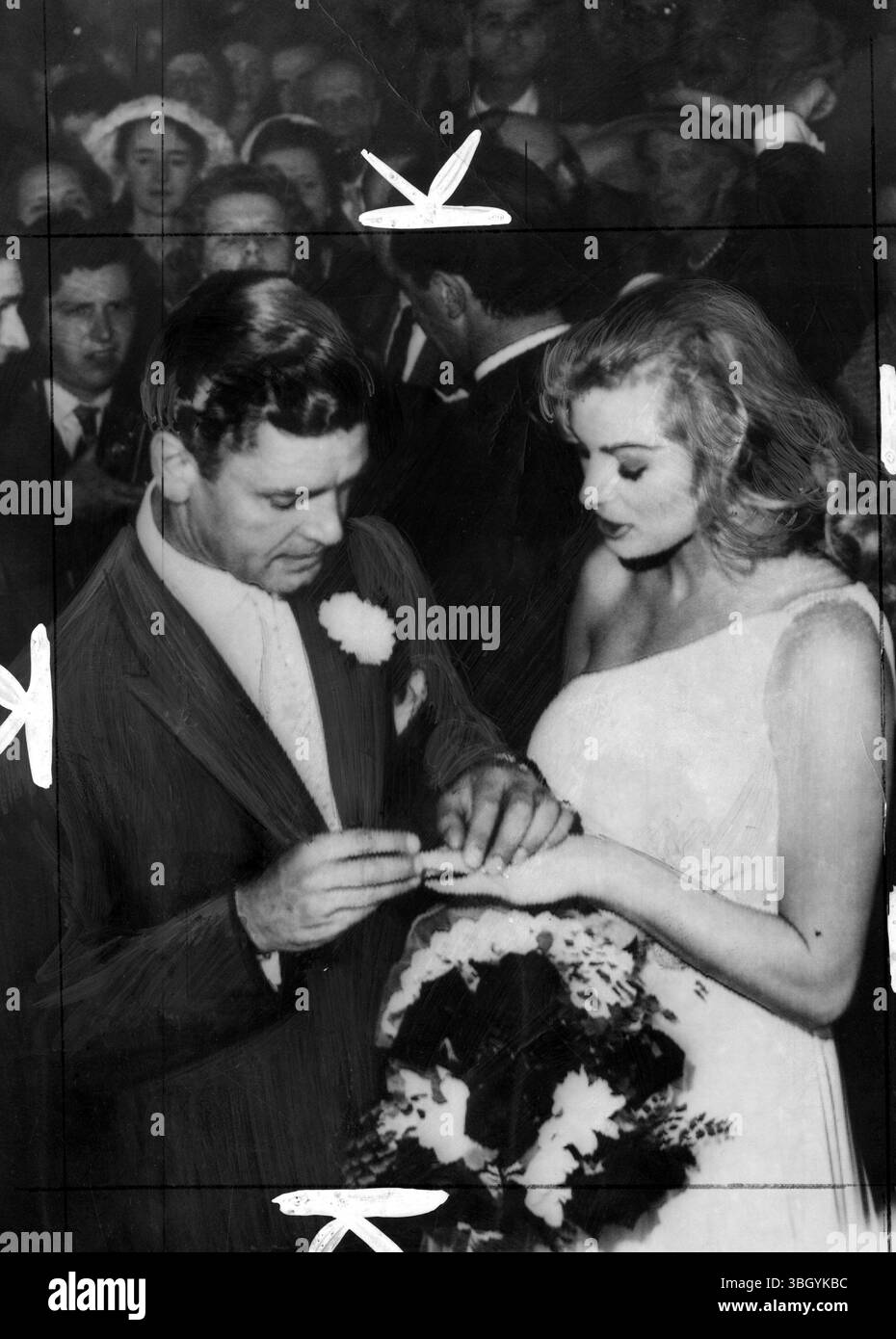 Anita Ekberg. Banque D'Images