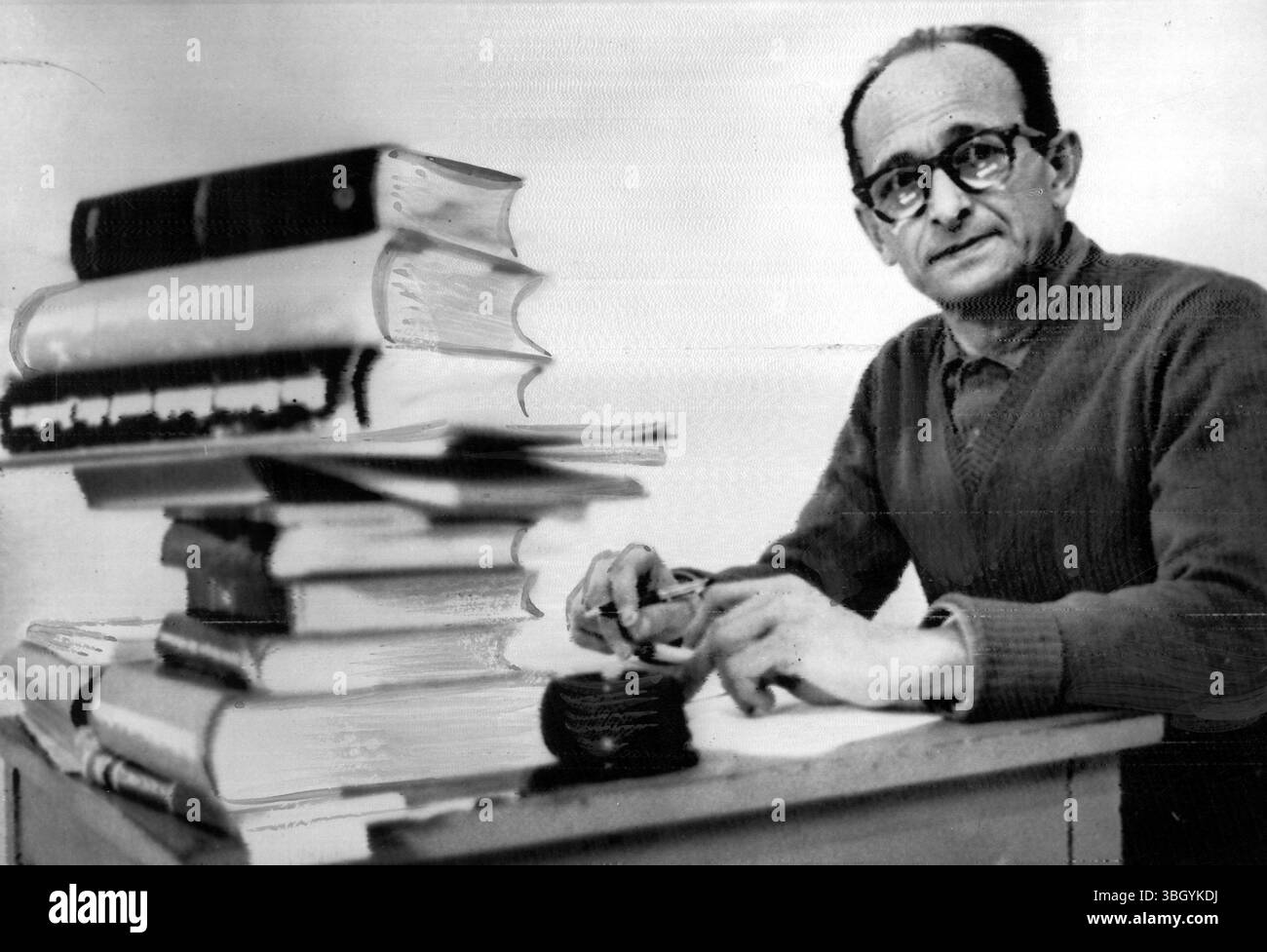 Adolf Eichmann. Banque D'Images