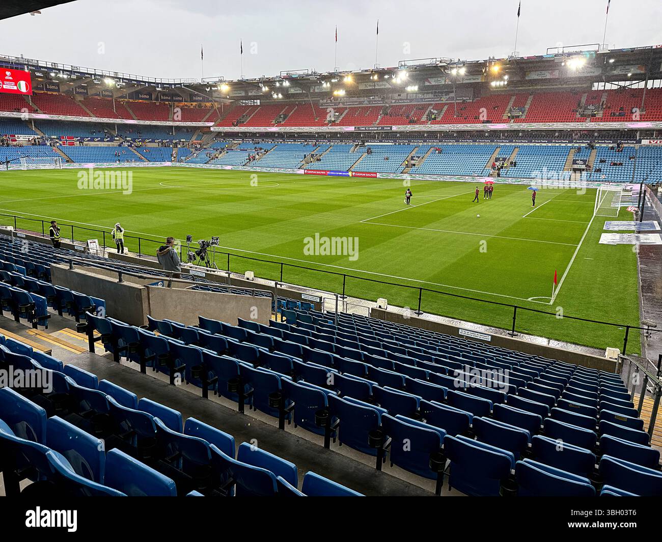 Oslo, Norvège. 06 juin 2025. Ullevaal Stadium Oslo avant le match pendant les qualifications - Norvège vs Italie, match de la Coupe du monde de la FIFA à Oslo, Norvège, 06 juin 2025 crédit : Agence photo indépendante/Alamy Live News Banque D'Images