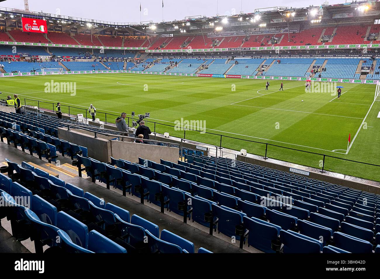 Oslo, Norvège. 06 juin 2025. Ullevaal Stadium Oslo avant le match pendant les qualifications - Norvège vs Italie, match de la Coupe du monde de la FIFA à Oslo, Norvège, 06 juin 2025 crédit : Agence photo indépendante/Alamy Live News Banque D'Images