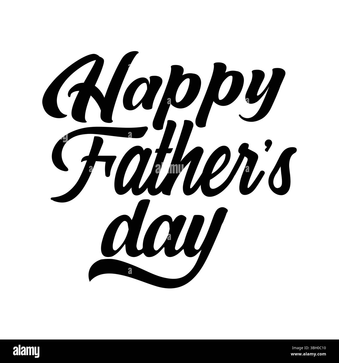 Joyeuse fête des pères conception de typographie avec coeurs et chapeau – motif de célébration pour papa Illustration de Vecteur