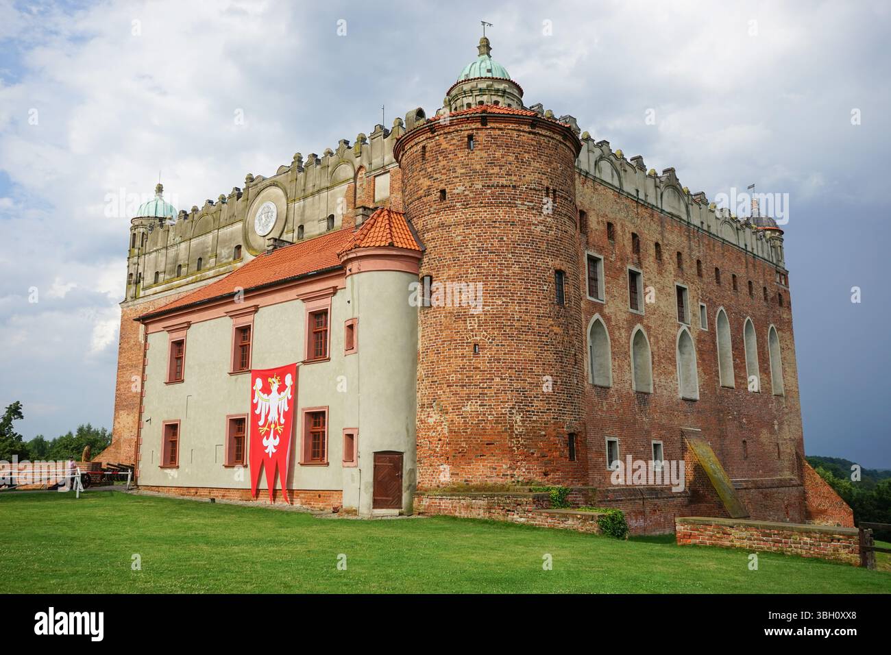 Château de Golub à Golub-Dobrzyń, Pologne Banque D'Images