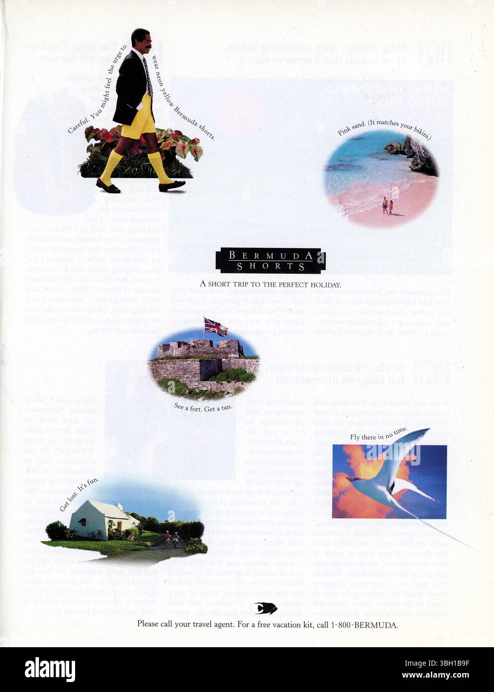 Vintage Smithsonian magazine avril 1995 numéro annonce, États-Unis Banque D'Images