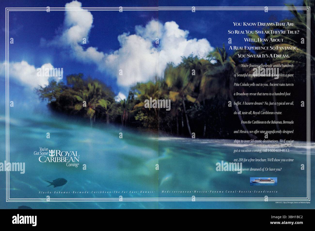 Vintage Smithsonian magazine avril 1995 numéro annonce, États-Unis Banque D'Images