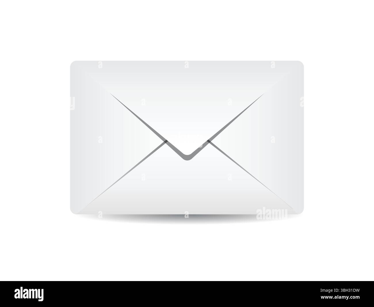 Enveloppe fermée avec ombre, dépliez l'enveloppe pour le marketing par e-mail. Lettre de confirmation en conception plate fond blanc isolé Illustration de Vecteur Enveloppe fermée avec ombre, dépliez l'enveloppe pour le marketing par e-mail. Lettre de confirmation en conception plate fond blanc isolé Illustration de Vecteur