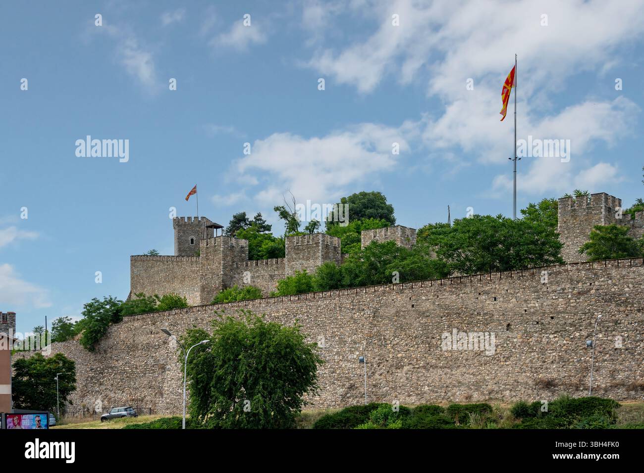 La forteresse, Skopje, Macédoine du Nord Banque D'Images
