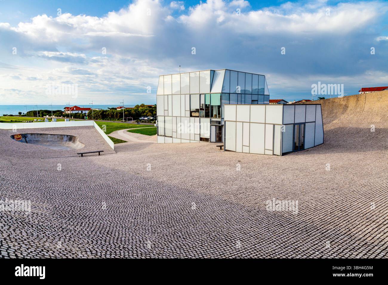 Ocean City (Cité de l'Océan) Bâtiment à Biarritz, France Banque D'Images