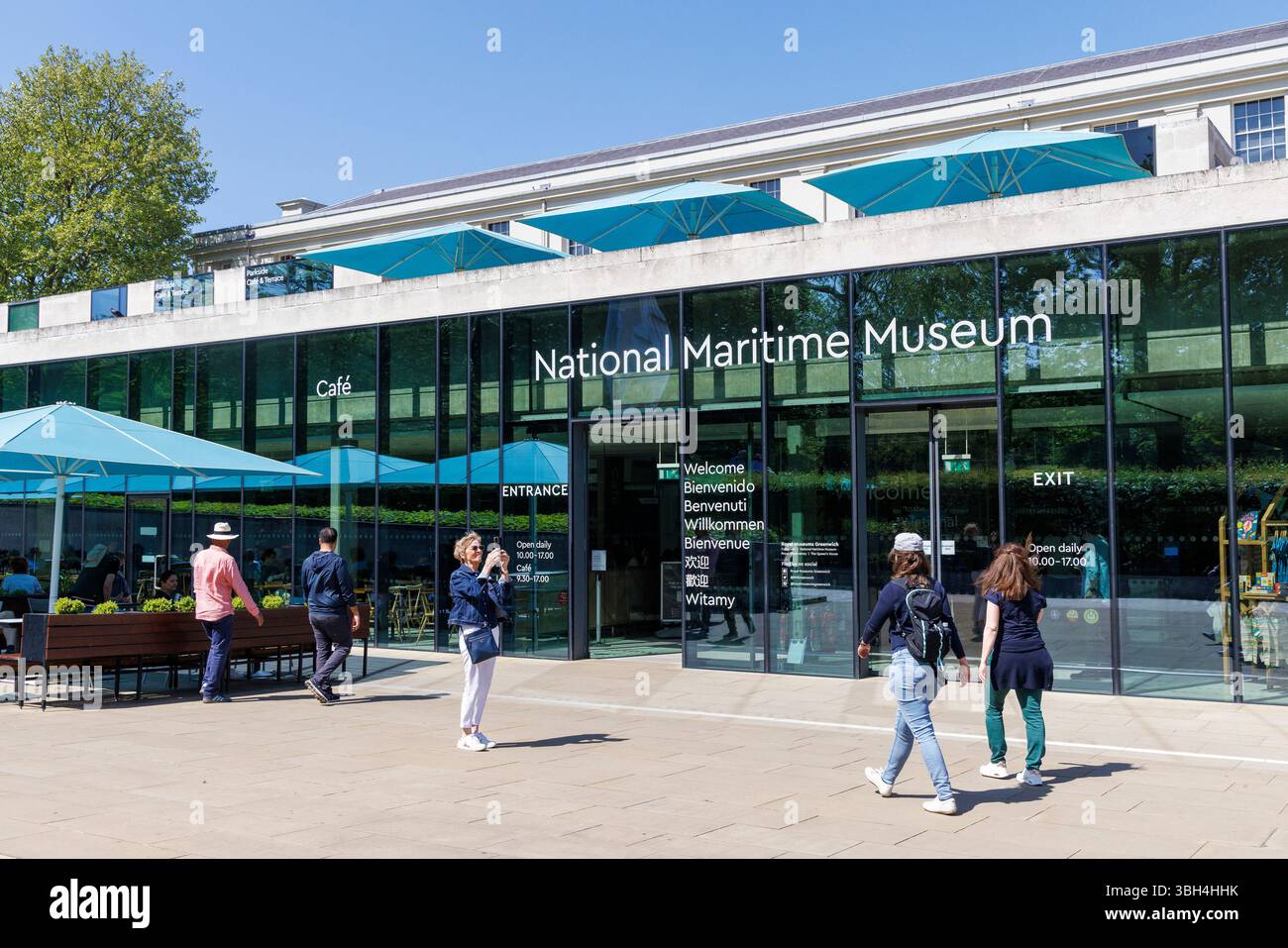 National Maritime Museum, Greenwich, London, England, UK Banque D'Images