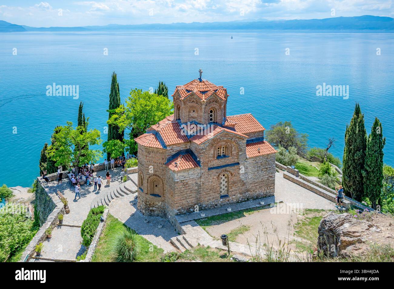 Église Saint Jean le théologien, Ohrid, Macédoine du Nord Banque D'Images