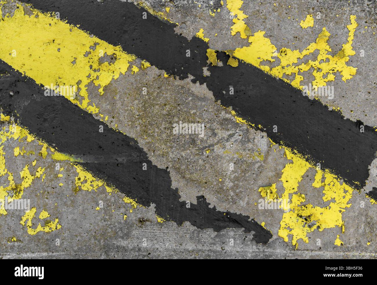 Panneau d'avertissement de l'industrie. Fond grunge abstrait Banque D'Images